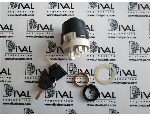 Замок 701/80184, 701/45500 зажигания для телескопического погрузчика и экскаватора погрузчика JCB