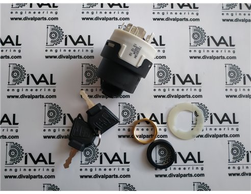 Замок 701/80184, 701/45500 зажигания для телескопического погрузчика и экскаватора погрузчика JCB
