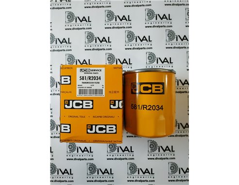 Фильтр 581/R2034, 581/M7013, 581/18076 масляный КПП телескопического погрузчика и экскаватора погрузчика JCB