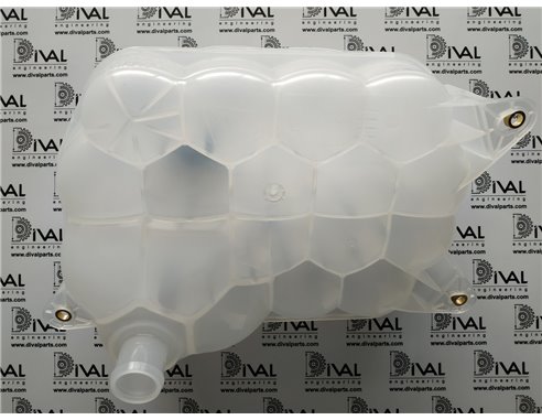Бачок 334/G3688, 333/C9425, 334/G3689 расширительный двигателя для телескопического погрузчика JCB