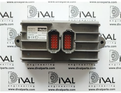 Блок управления ECU 728/D2289, 76CM0711 для телескопического погрузчика и экскаватора погрузчика JCB