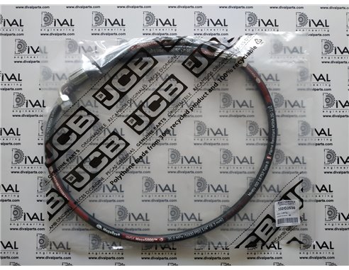 Рукав 332/G2530, 611/24600, 611/720001 (шланг) гідравлічний (РВД) для екскаватора навантажувача JCB