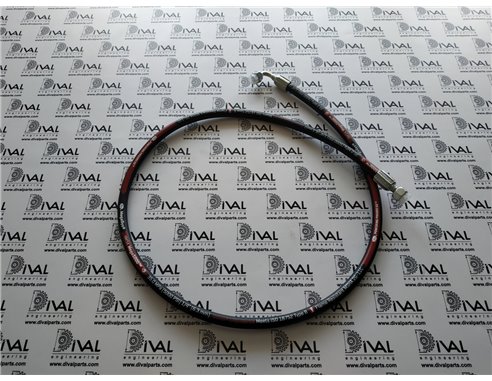 Рукав 332/G2530, 611/24600, 611/720001 (шланг) гідравлічний (РВД) для екскаватора навантажувача JCB