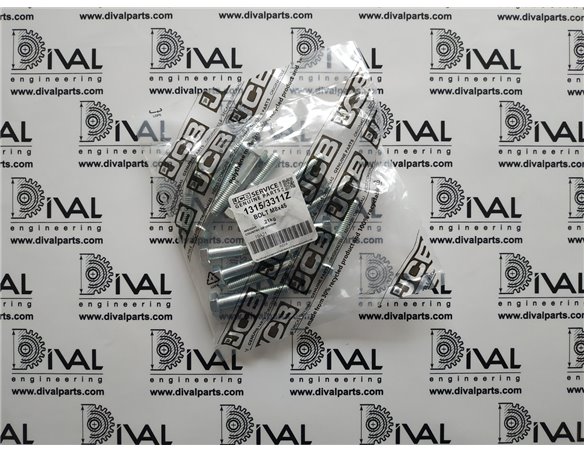 Болт 1315/3311Z, 1321/3311Z для телескопического погрузчика и экскаватора погрузчика JCB