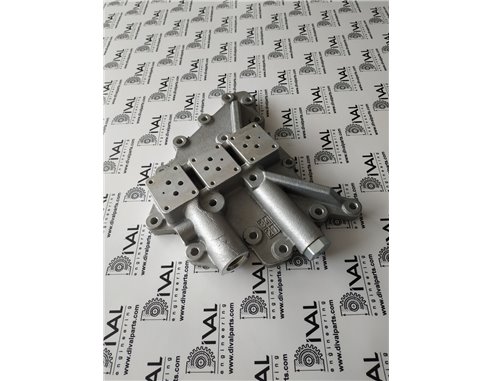 Адаптор 459/10090, 449/11450, 449/11480 КПП для телескопического погрузчика и экскаватора погрузчика JCB