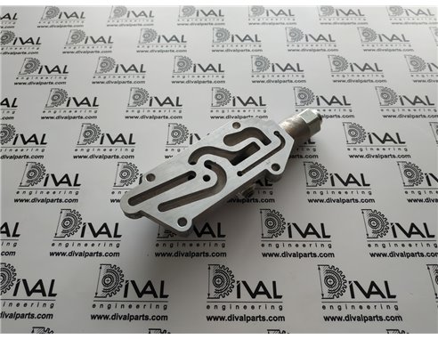 Клапан 459/10144 (адаптор) блока соленоїдів КПП для телескопічного навантажувача й екскаватора навантажувача JCB