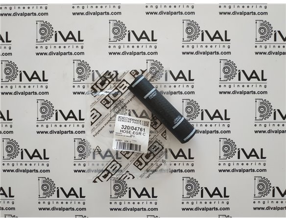 Патрубок 320/04761 (шланг) EGR двигателя для телескопического погрузчика и экскаватора погрузчика JCB
