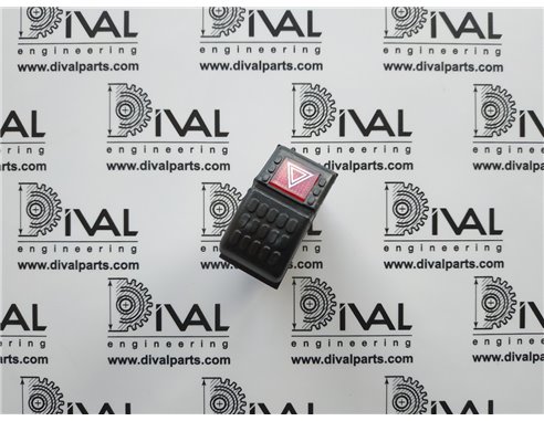 Перемикач 701/40400 аварійного сигналу для телескопічного навантажувача й екскаватора навантажувача JCB
