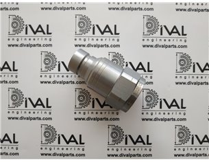 Муфта 45/910200, 45/904600 гідравлічна швидкознімна для телескопічного навантажувача JCB