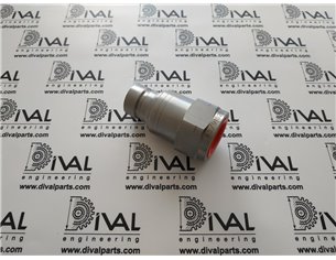 Муфта 45/910200, 45/904600 гідравлічна швидкознімна для телескопічного навантажувача JCB 2