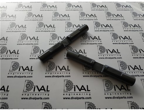 Ось 458/M3119 (палец) дифференциала моста для телескопического погрузчика и экскаватора погрузчика JCB