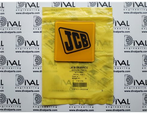 Эмблема 817/19661, 333/Z0213 (логотип) JCB решетки радиатора для экскаватора погрузчика JCB