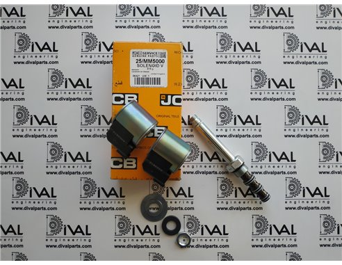 Клапан 25/MM5000, 25/MM4825 електромагнітний КПП для телескопічного навантажувача й екскаватора навантажувача JCB