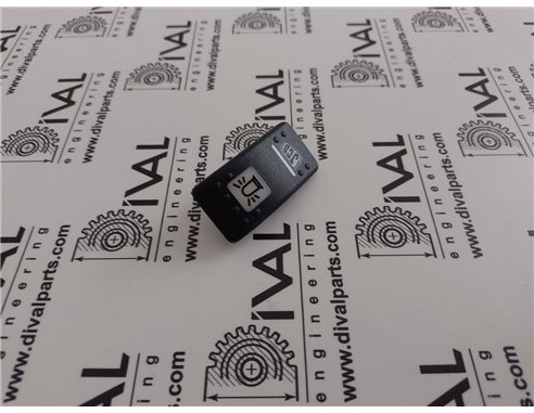 Перемикач 701/58825 маячка (клавіша) для телескопічного навантажувача й екскаватора навантажувача JCB