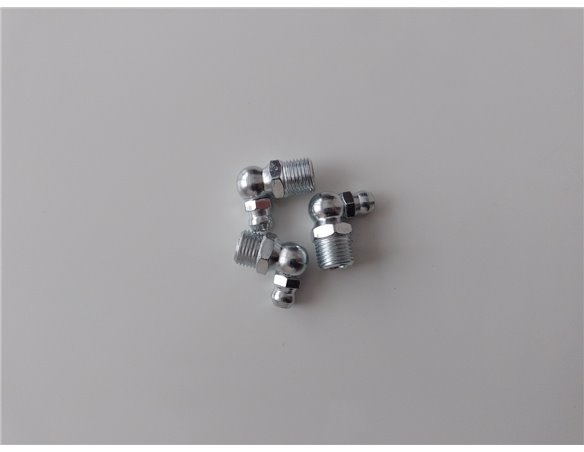 Маслянка 1450/1001, 232/16003 кутова (тавотниця) для телескопічного навантажувача й екскаватора навантажувача JCB
