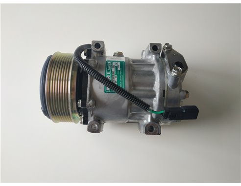 Компрессор 320/08563 кондиционера 24V для экскаватора погрузчика JCB