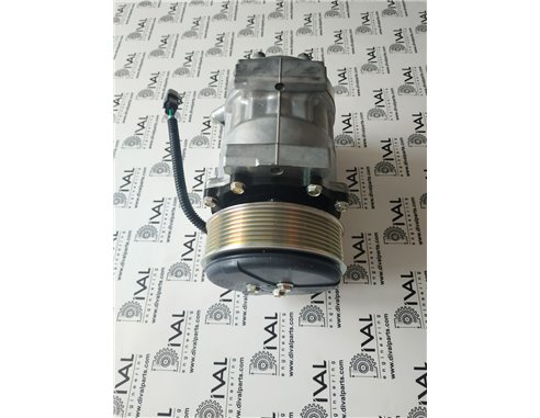 Компрессор 320/08563 кондиционера 24V для экскаватора погрузчика JCB