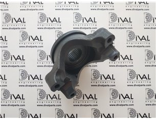 Фланець 459/70133 хвостовика коробки передач (КПП) для телескопічного навантажувача й екскаватора навантажувача JCB