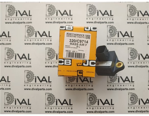 Датчик 320/C9714, 320/C9640 витрати повітря двигуна телескопічного навантажувача й екскаватора навантажувача JCB