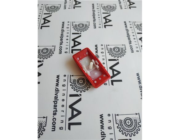 Переключатель 701/58839 аварийного сигнала (клавиша) телескопического погрузчика и экскаватора погрузчика JCB