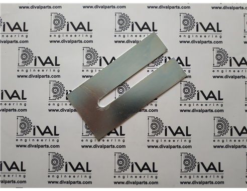 Пластина 162/01126, 162/01126A регулировочная стрелы (дистанционная) для телескопического погрузчика JCB