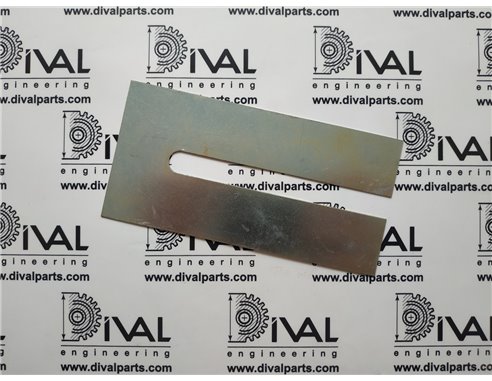 Пластина 162/01127, 162/01127A регулировочная стрелы (дистанционная) для телескопического погрузчика JCB