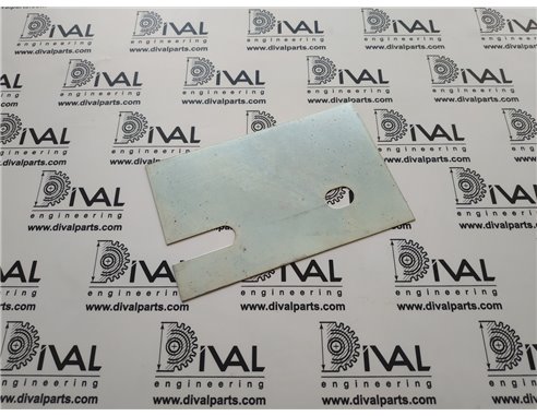 Пластина 162/02505 регулировочная стрелы (дистанционная) для телескопического погрузчика JCB