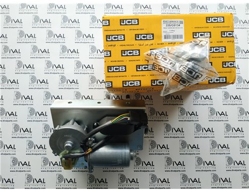 Моторчик 335/G9134 стеклоочистителя кабины для фронтального погрузчика JCB