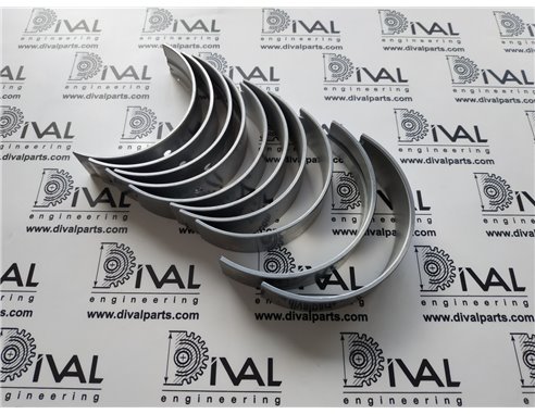 Вкладыш 320/09337, 320/09255 коренной двигателя + 0,50 телескопического погрузчика/экскаватора погрузчика JCB