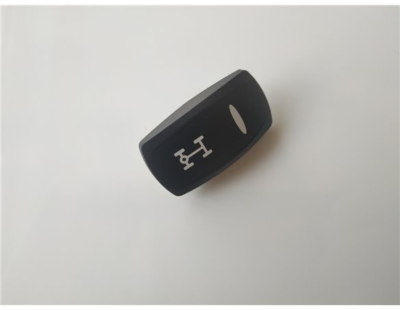 Перемикач 701/E8893 приводу 2WD/4WD (клавіша) для телескопічного навантажувача й екскаватора навантажувача JCB