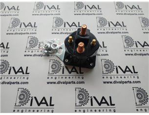 Реле 716/30174 свічок розжарювання двигуна 12 В для телескопічного навантажувача й екскаватора навантажувача JCB