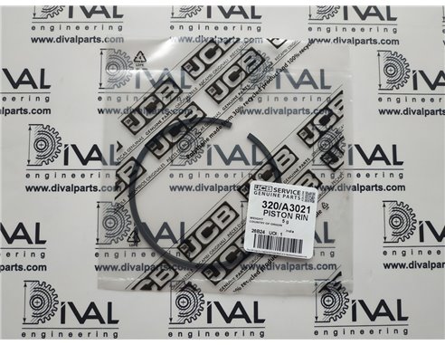 Кільце 320/A3021 поршневе двигуна компресійне телескопічного навантажувача й екскаватора навантажувача JCB