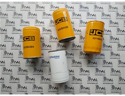 Фильтр 320/B4420, 02/100073, 320/B4394, 02/100284 масляный двигателя JCB Dieselmax/Ecomax и Perkins