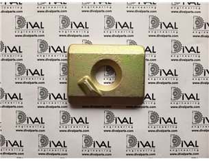 Пластина 331/56478, 123/07939, 120/13021P напрямна гідрозамка задньої стріли для екскаватора навантажувача JCB