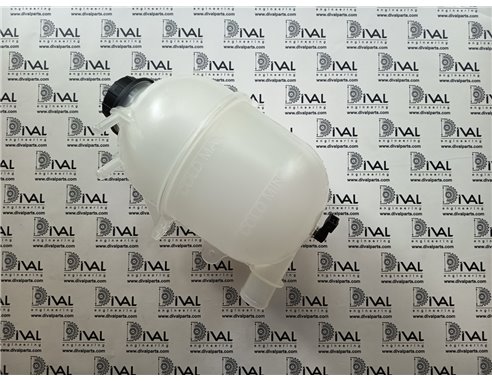 Бачок 128/D1283 расширительный системы охлаждения двигателя Ecomax T4 для экскаватора погрузчика JCB