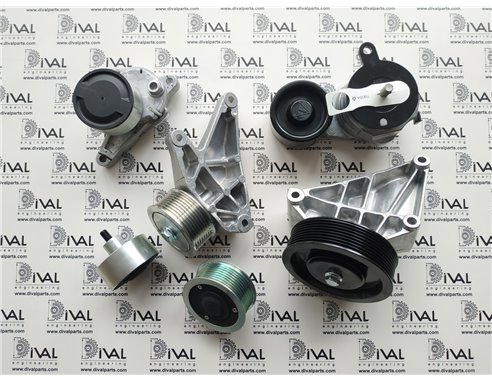 Натяжитель 320/A8538, 320/A8586, 320/08657 ремня двигателя Dieselmax для телескопического погрузчика и экскаватора погрузчика JC