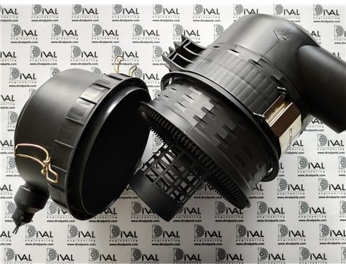 Корпус 32/925770, 32/925773 фильтра воздушного двигателя Dieselmax для телескопического погрузчика JCB