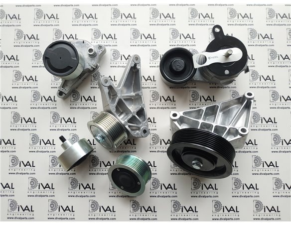 Ролик 320/08657, 320/08564, 320/08988, 320/08921, 320/08724 ременя двигуна JCB Dieselmax/Ecomax