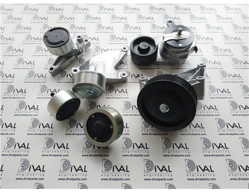 Ролик 320/08657, 320/08564, 320/08988, 320/08921, 320/08724 ременя двигуна JCB Dieselmax/Ecomax