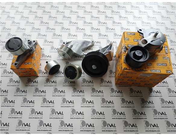 Ролик 320/08923 промежуточный ремня двигателя Dieselmax/Ecomax для телескопического погрузчика и экскаватора погрузчика JCB