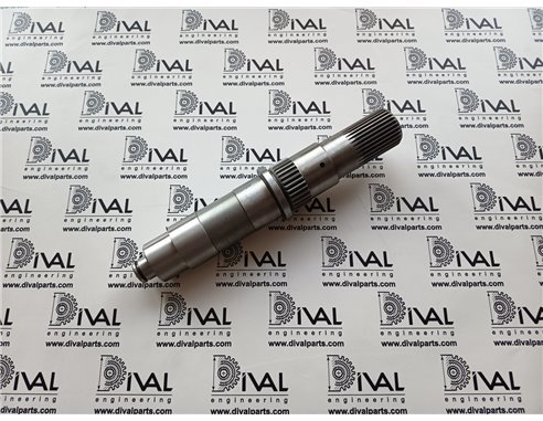 Вал 459/M4156, 459/50689 муфти 4WD КПП Powershift/Synchroshuttle для JCB 3CX/4CX/Loadall