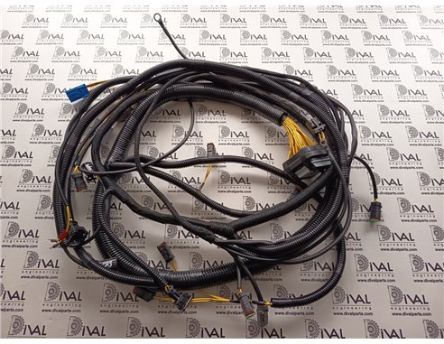 Проводка 721/12351, 721/11727 електрична Dieselmax для екскаватора навантажувача JCB 3CX/4CX