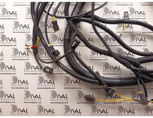 Проводка 721/12351, 721/11727 електрична Dieselmax для екскаватора навантажувача JCB 3CX/4CX
