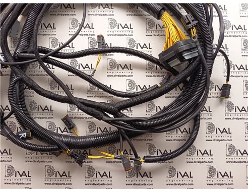 Проводка 721/12351, 721/11727 електрична Dieselmax для екскаватора навантажувача JCB 3CX/4CX