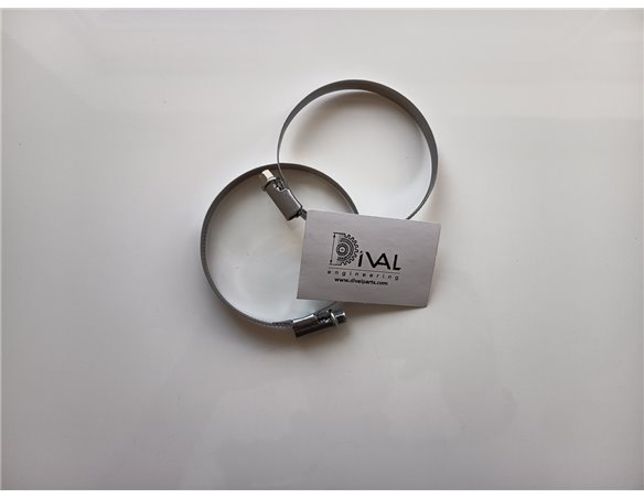 Хомут 2201/0013, KHJ0336 металевий для JCB 3CX/4CX/5CX/Loadall